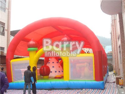 Backyard Toddler Inflatable Amusement Park,Inflatable Playground Malaysia BY-IP-022